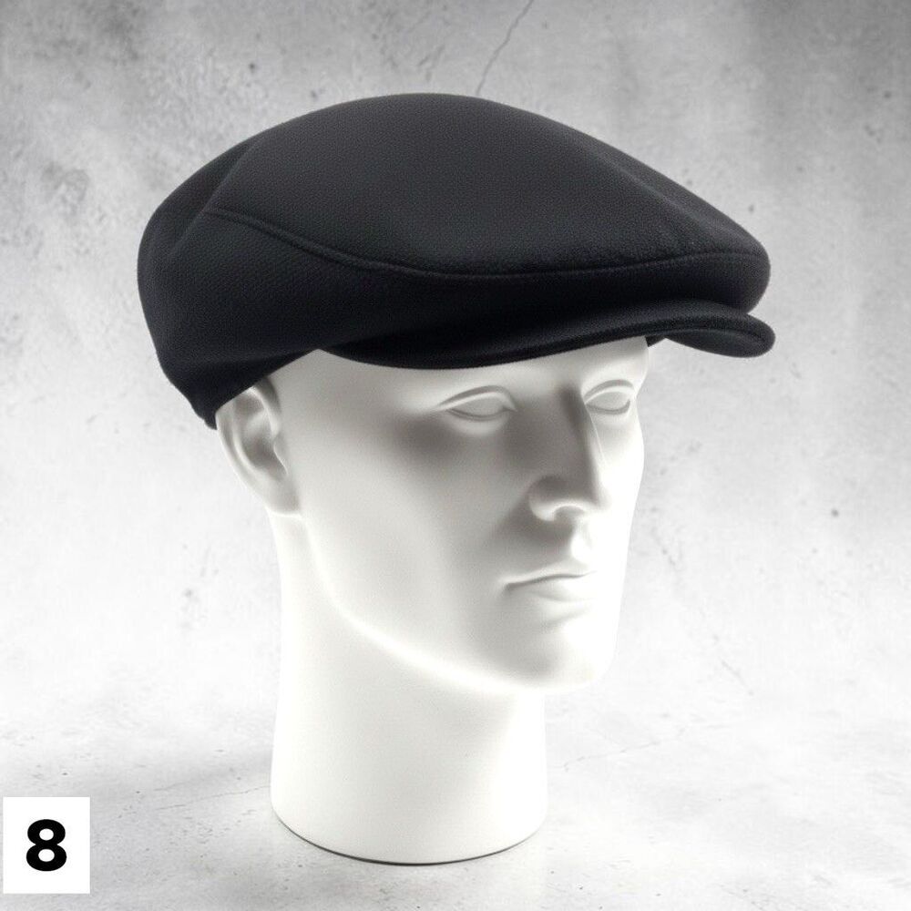 Brown Vintage Wool Newsboy Cap Gatsby Hat Classic 8 Flat‎ Ivy Cabbie Driver Cap